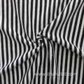 Soft and Stretchy Free Sample Stripes Pattern 100% Polyester Loose Single Jersey Knit Fabric For Garments